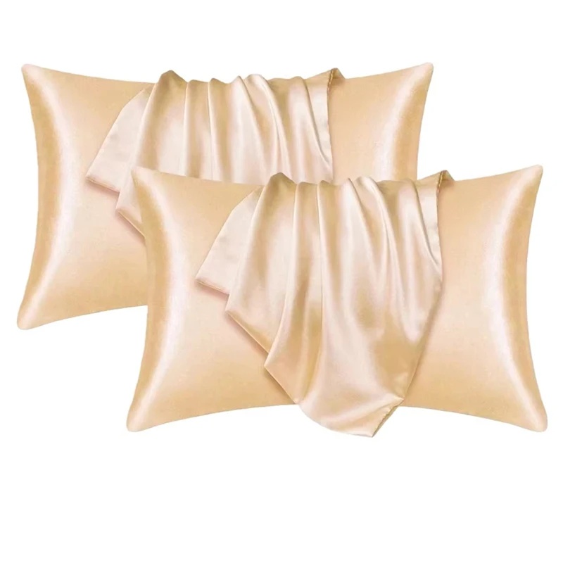 1/2pcs Satin Silk Pillowcase f - Silk Pillowcase Set review and price