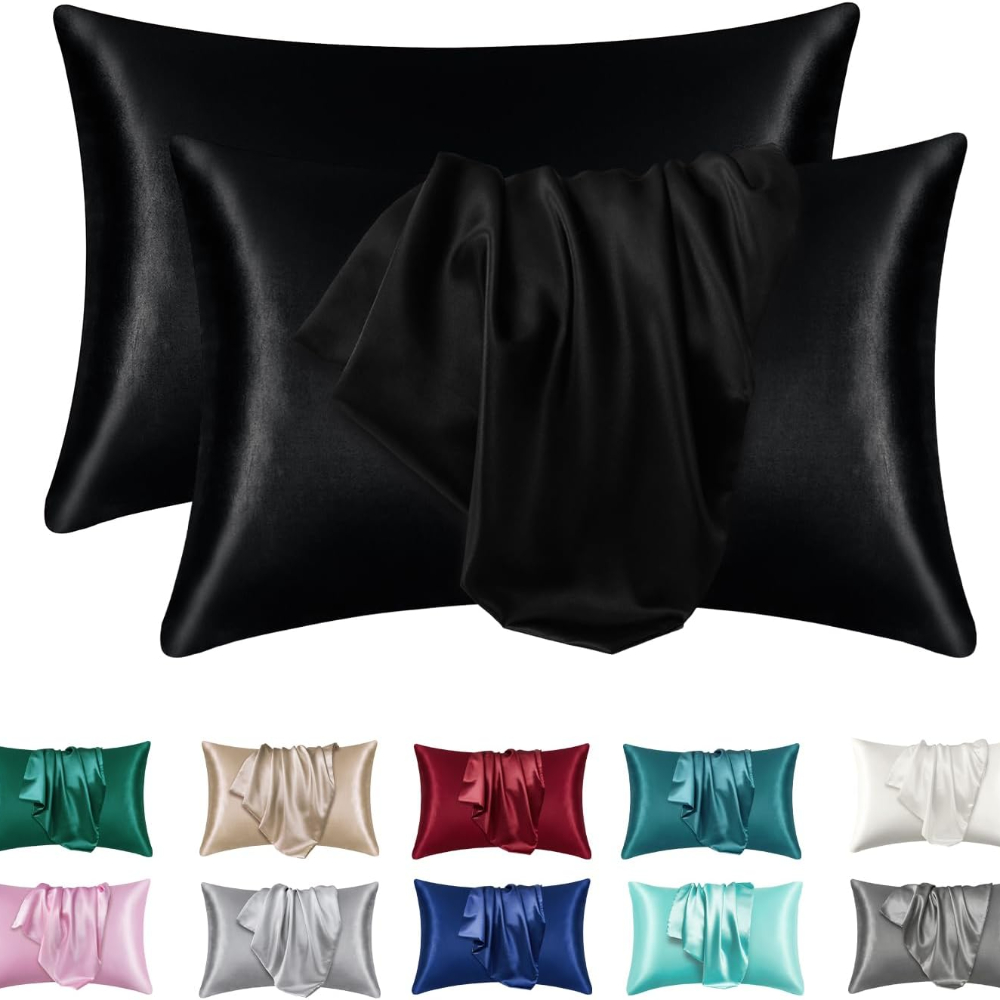 1/2pcs Satin Silk Pillowcase f - Silk Pillowcase Set review and price