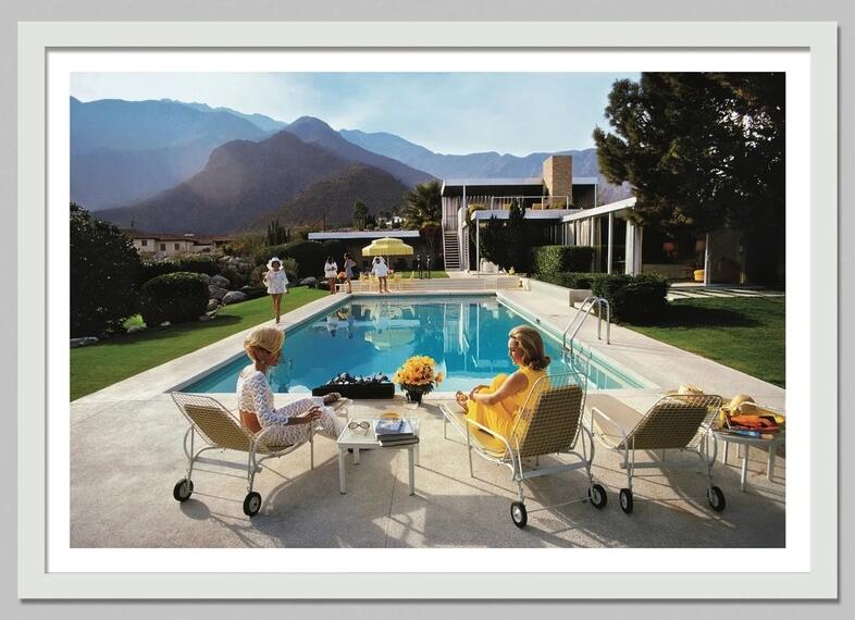 Retro Poolside Host Luxury Lif - Luxury Lifestyle Picture review and price