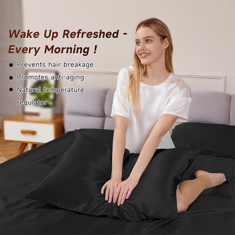 Smooth 3Pcs Set Mulberry Silk  - Silk Pillowcase Set review and price