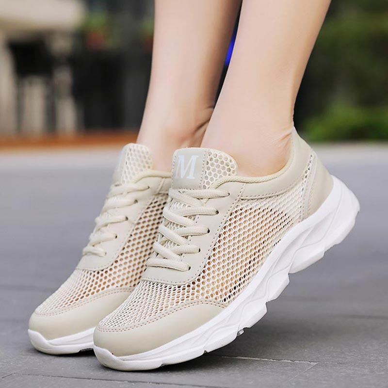 Summer Breathable Sneakers Wom - Luxury Lifestyle Way review and price
