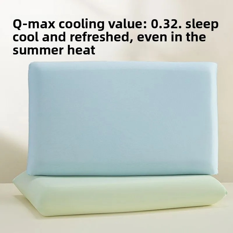 1 Set Summer Ice Silk Cooling  - Silk Pillowcase Set review and price