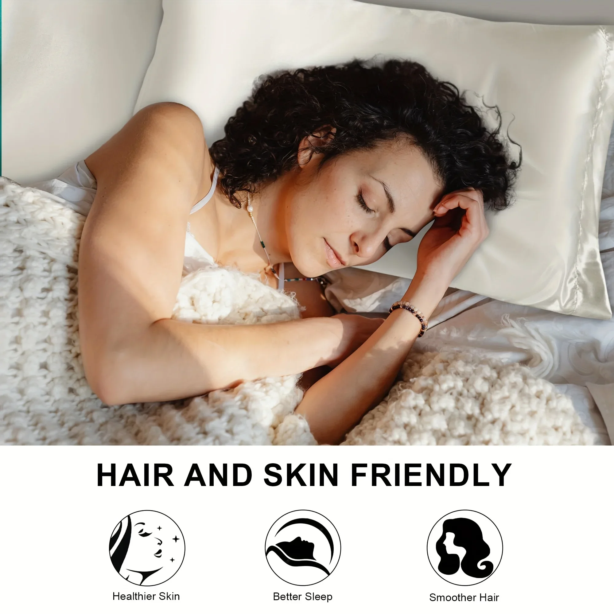 2pcs Luxury Satin Envelope Pil - Silk Pillowcase Set review and price
